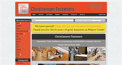 Desktop Screenshot of christiansenfasteners.com